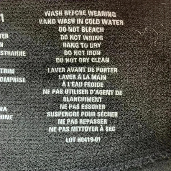 Catherine Malandrino fleece lined winter leggings with four-way stretch - Picture 3 of 5